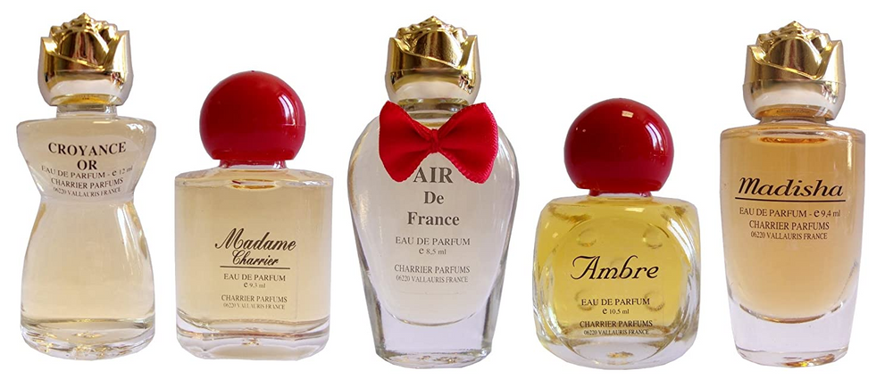 5 darabos Les Parfums de France Collection Luxe Eau de Perfum Szett